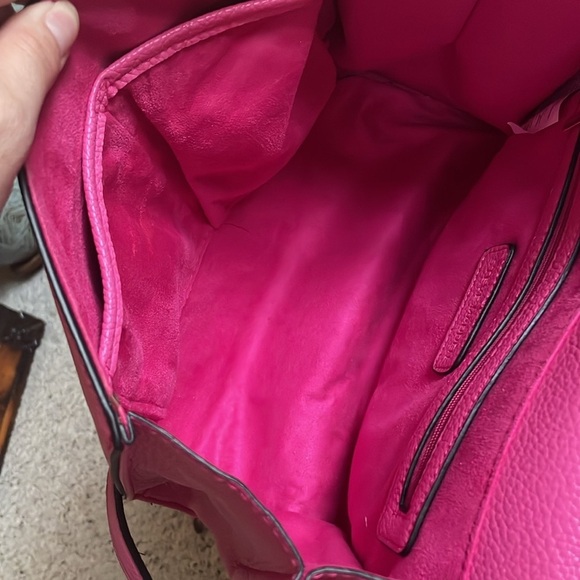 Steve Madden Pink Faux Leather Women's Crossbody Purse - Picture 15 of 17